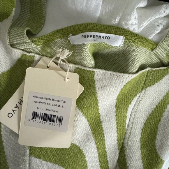 Peppermayo alfresco nights bustier top NTW - Picture 6 of 7